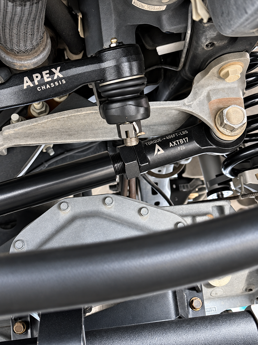 Axiom Supply Adjustable Track Bar Ford Super Duty F250-F350 4WD 2017-2026