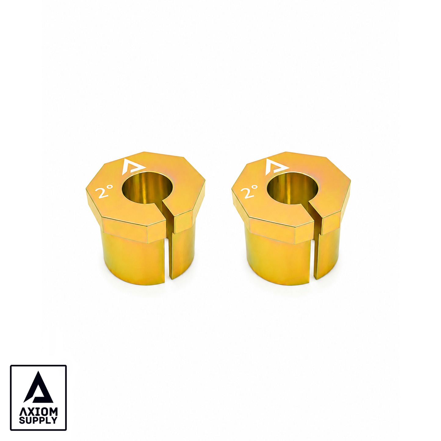 Axiom Supply 2° Caster Shim Set Ford Super Duty F250-F350 4WD 2005-2026