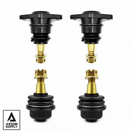 Axiom Supply Upper and Lower Ball Joint 4 Pack GM HD Truck 1500HD / 2500 / 3500 Silverado / Sierra 2001-2010