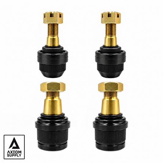 Axiom Supply Upper and Lower Ball Joint 4 Pack Ford Super Duty F250-F350 4WD 1999-2022