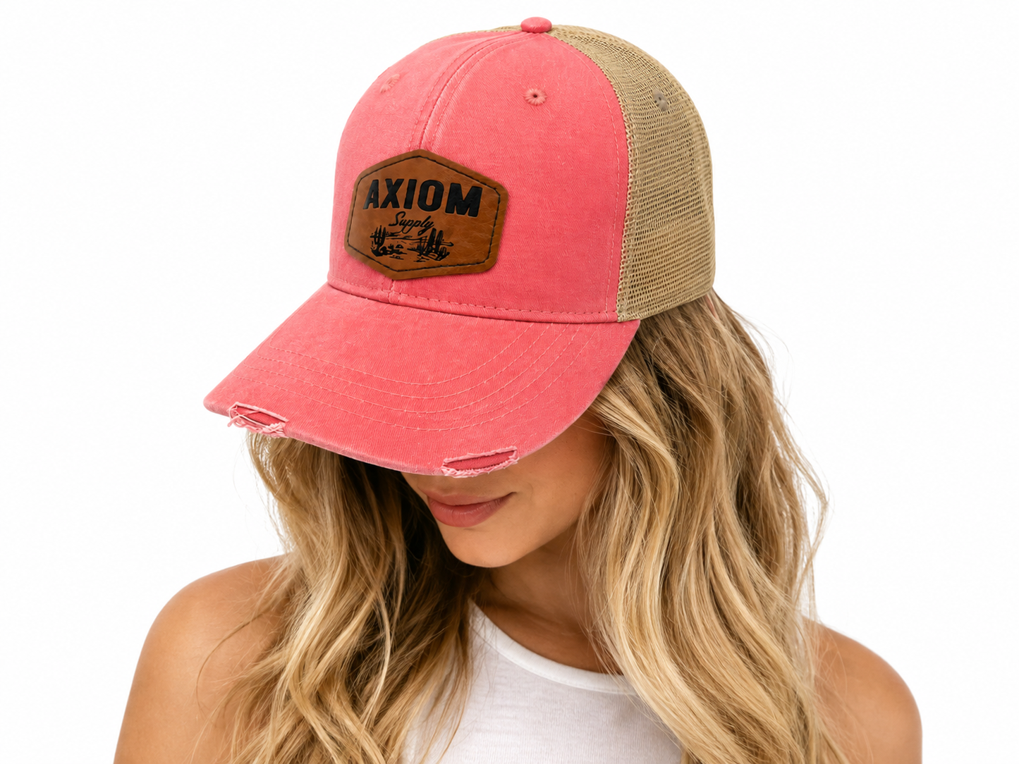 Axiom Supply Women's Vintage Desert Trucker Hat